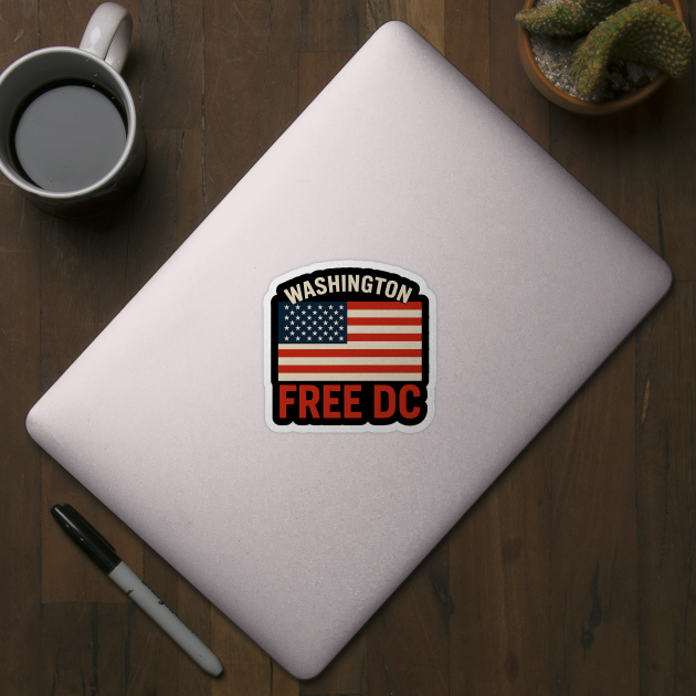 Washington Free DC – Patriotic American Flag Statehood Design by ArtistTee ⭐⭐⭐⭐⭐